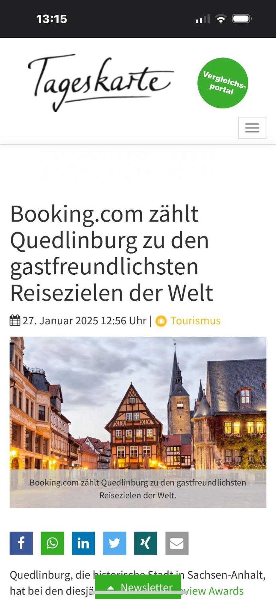 Ferienhaus Nicole II Quedlinburg Exterior foto